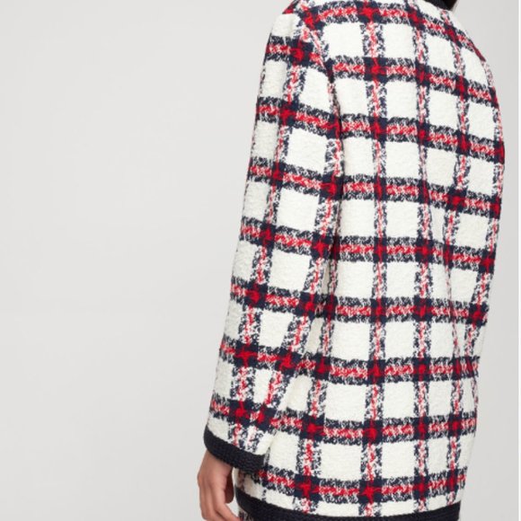 Gucci Web Wool Blend Tweed Jacket - Picture 8 of 8